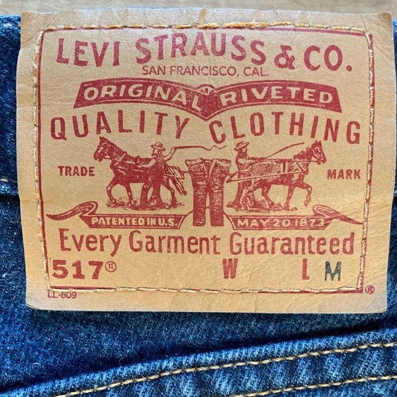 Vintage Levi’s 517 bootcut size 28x31 - Picture 7 of 13